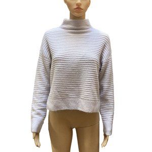 Garage Pale Lilac Mockneck Pullover Sweater SZ XS